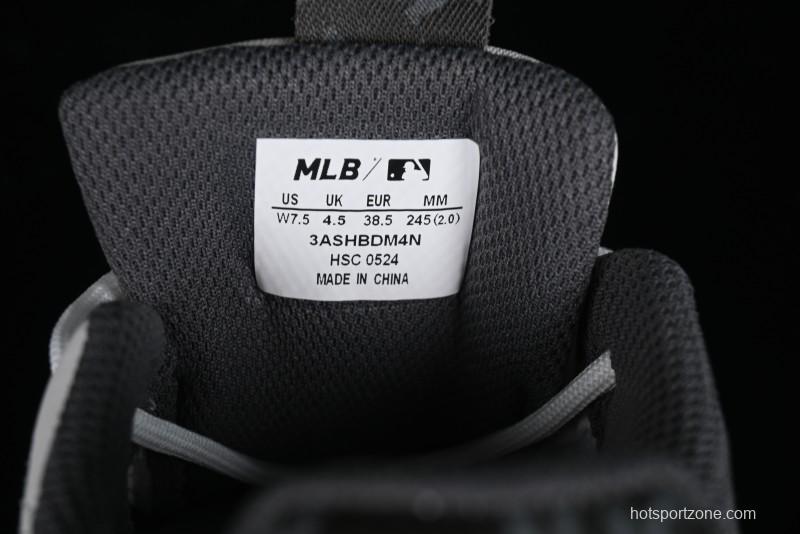 New York Yankees MLB Bigball Chunky Denim Monogram Platform Sandals - 3ASHBDM4N50BKS