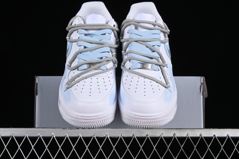 Nike Air Force 1 '07 Low Anime Theme Broken Swoosh Custom Spray Casual Sneakers - ZH0316-020