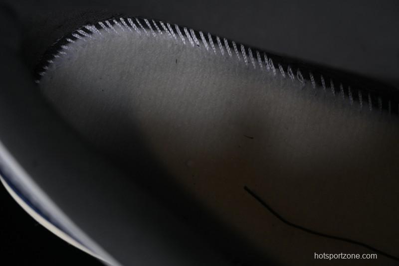 Nike Air Jordan 1 Low Flight Vintage Casual Sneakers with Distressed White-Blue Design - FV8439-104