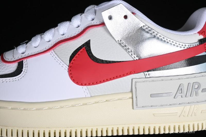 Nike Air Force 1 Shadow Lightweight Elevated Low-Top Casual Sneakers - FN6335-100