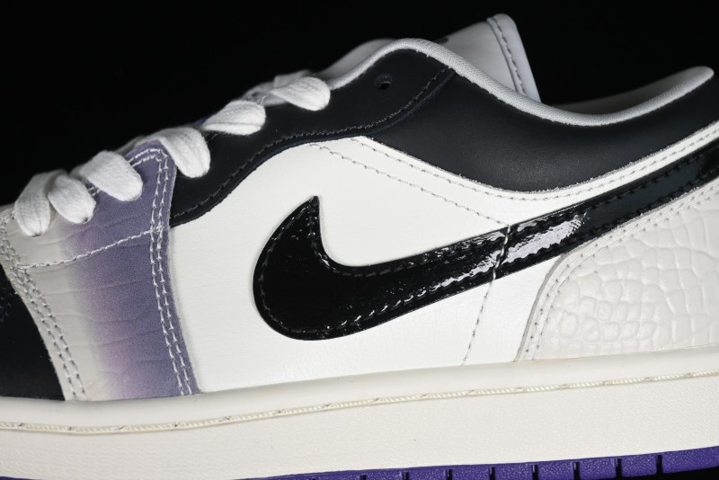 Nike Air Jordan 1 Low "Purple" Casual Sneakers - HF5759-101