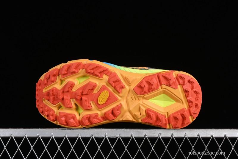 Hoka One One Mafate Speed 4 Low-Cut Professional Trail Running Shoes - 1138472 BKML