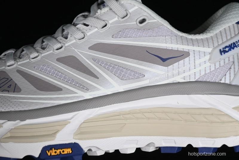 Hoka Mafate Speed 2 Lightweight Trail Running Shoes with Fresh Foam Midsole and Vibram Outsole - 1126851 OPR