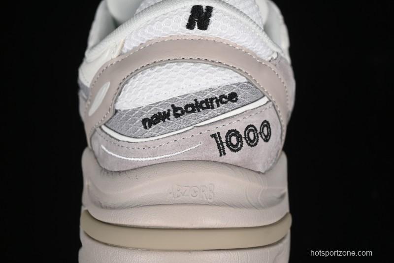 New Balance 1000 Series Retro Dad Style Low-Top Casual Running Shoes - M1000MB