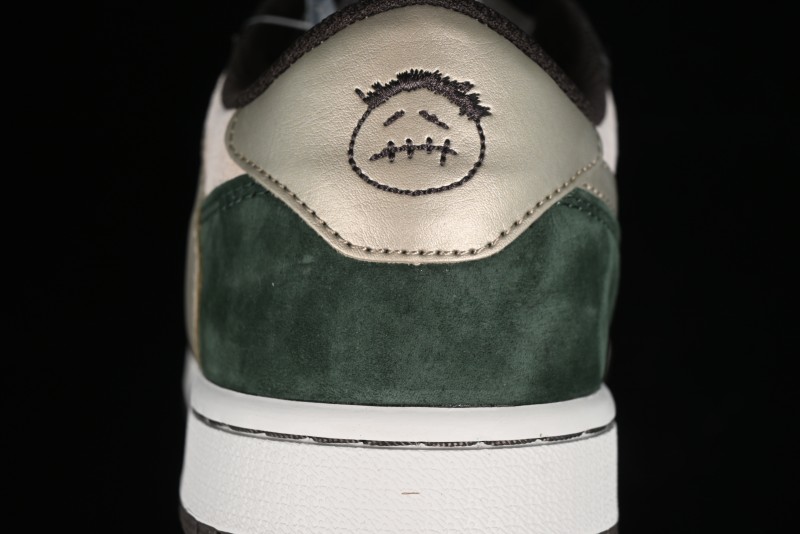 Nike Travis Scott x Air Jordan 1 Low OG Retro Basketball Shoes - DM7866-818