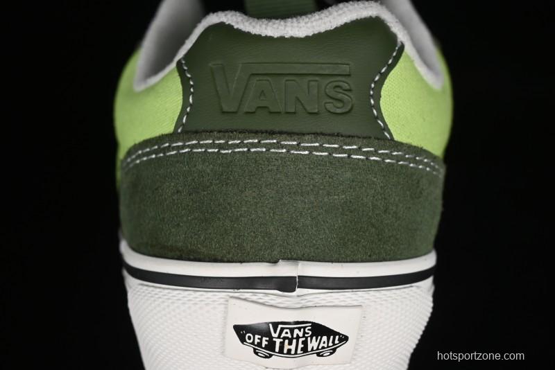 Vans Chukka Push Low-Top Skate Shoes with Slip-Resistant Sole in Apple Green - VN0008ZE08P