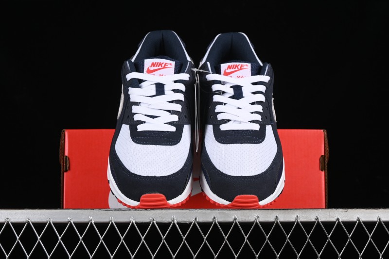 Nike Air Max 90 Retro Running Shoes with Classic Air Cushion - DM0029-400