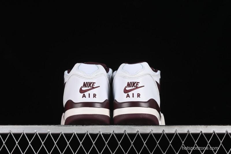 Nike Air Flight 89 Low Basketball Shoes with Air Cushion Technology - FQ8256-100