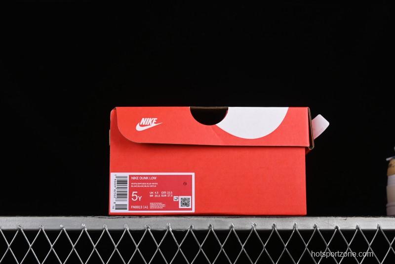 Nike Dunk Low Cake Bear White Yellow Low-Top Casual Sneakers - FN8913-141