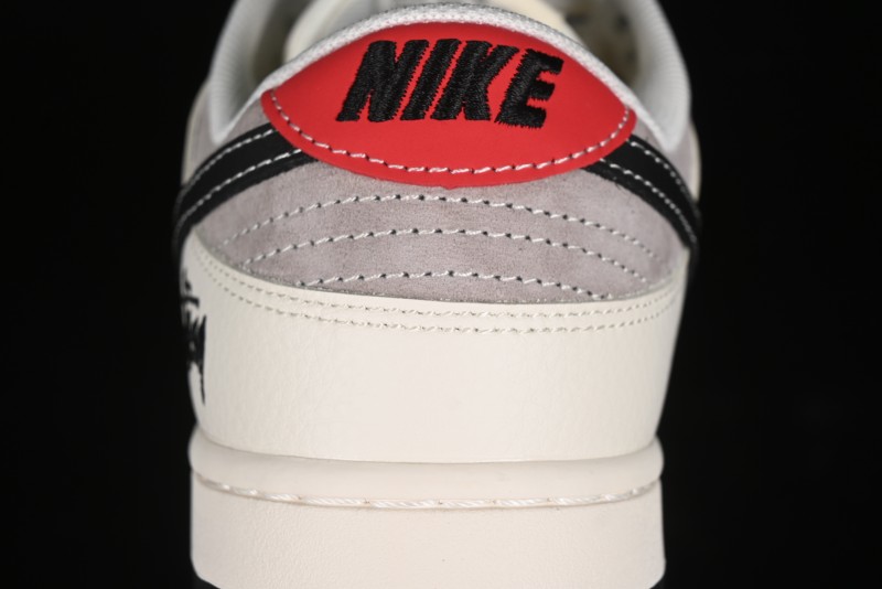 Nike SB Dunk Low Stussy Anniversary Edition Customized Low-Top Casual Skate Shoes - SJ1089-001