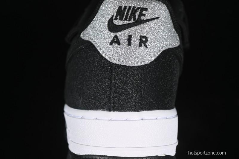 Nike Air Force 1 '07 Low Cleanfit High Street Retro Style Patchwork Starry Sky Full Diamond Lace-Up Low-Top Casual Sneakers - ZH0316-033