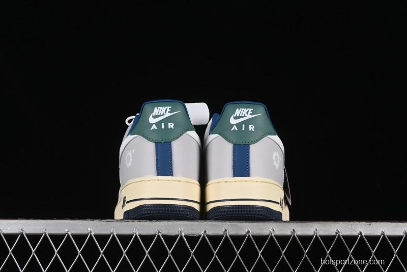 Nike Air Force 1 '07 Low Casual Sneakers with Full-Length Air Cushion - HM3721-111