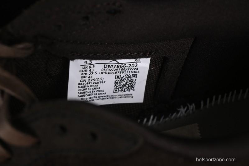 Nike Travis Scott x Air Jordan 1 Low OG AJ1 Reverse Swoosh Sneakers - DM7866-202