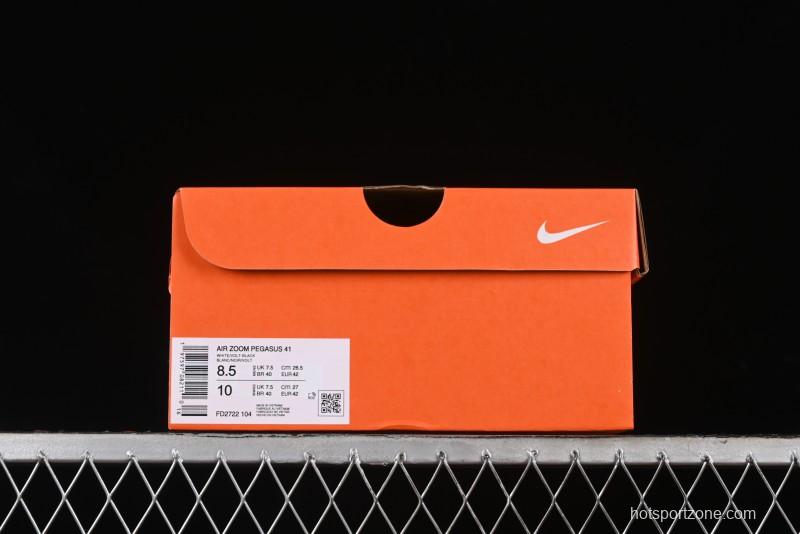 Nike Air Zoom Pegasus 41 Breathable Lightweight Running Shoes with Durable Design - FD2722-104
