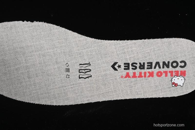 Converse One Star x Hello Kitty Low Top Casual Sneakers with Crystal Outsole and Replaceable Laces - 162937C