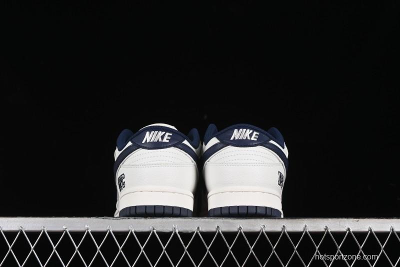 Nike SB Dunk Low NYC Collaboration Dark Blue Low-Top Casual Skateboarding Shoes - NC2103-303