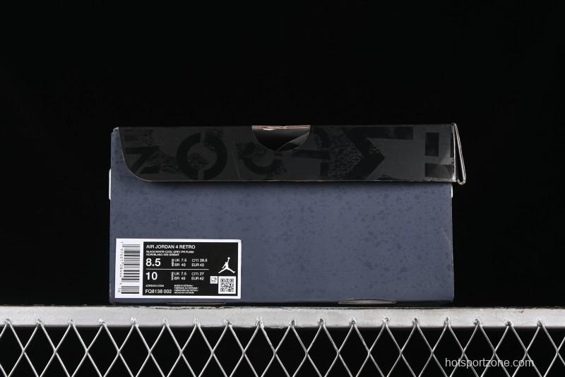 Nike Air Jordan 4 Retro Fear Basketball Shoes - FQ8138-002