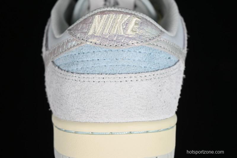 Nike Dunk Low SB "Fishing" Trout Pattern Casual Skate Shoes - DV7210-001