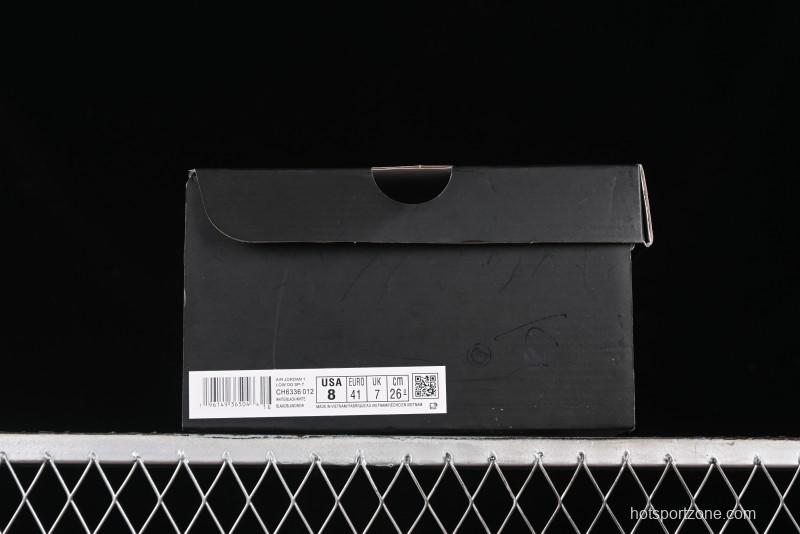 Nike Travis Scott x Fragment Design x Air Jordan 1 Low OG SP AJ1 Black Wukong Collaboration - CH6336-012