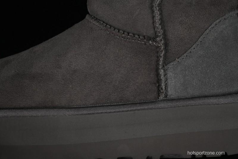 UGG Classic Ultra Mini Platform 3CM Wool Blend Mini Short Boots - 1135092