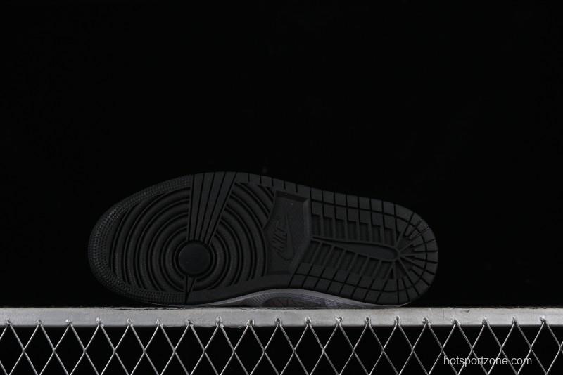 Nike Air Jordan 1 Low AJ1 White Mesh Retro Basketball Shoes - 338145-110