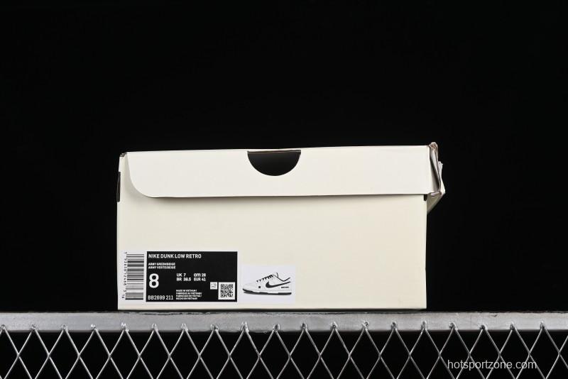 Nike SB Dunk Low UN Collaboration - Letter Green Anniversary High-End Custom Low-Top Casual Skate Shoes - BB2699-211