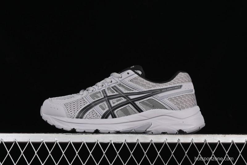 Asics Gel-Contend 4 Low-Top Breathable Running Shoes with Rearfoot Gel Cushioning - T8D4Q-032