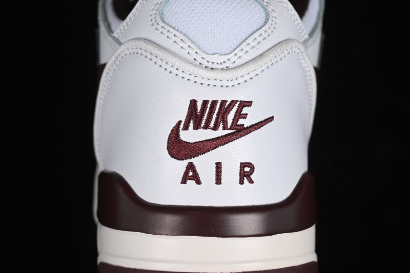 Nike Air Flight 89 Low Basketball Shoes with Air Cushion Technology - FQ8256-100