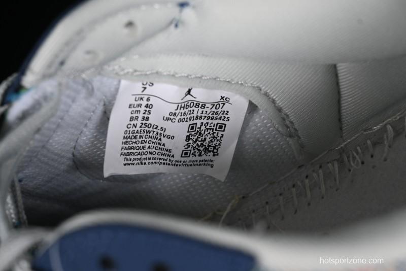 Nike Travis Scott x Fragment Design x Air Jordan 1 Low OG SP Retro Sneakers - JH6088-707