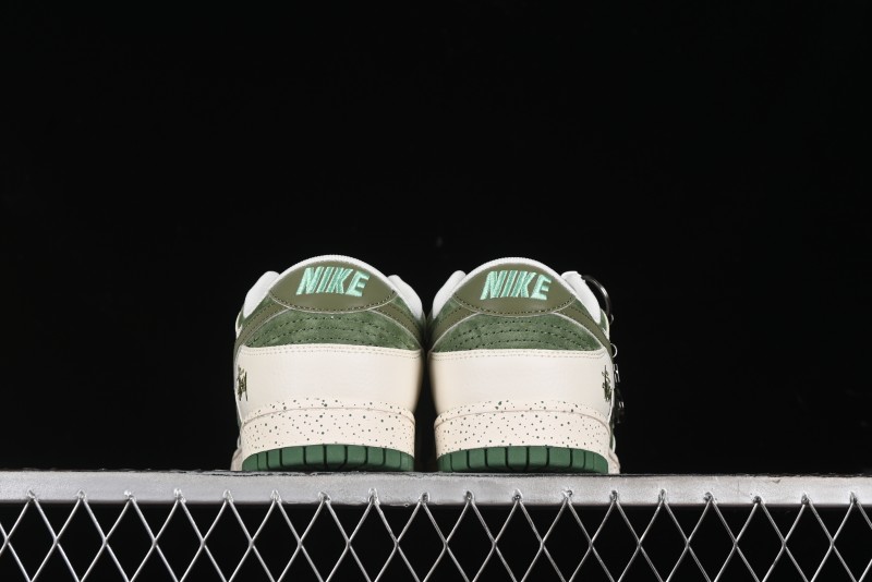 Nike SB Dunk Low Stussy Anniversary Custom Premium Low-Top Casual Sneakers - DQ1098-396
