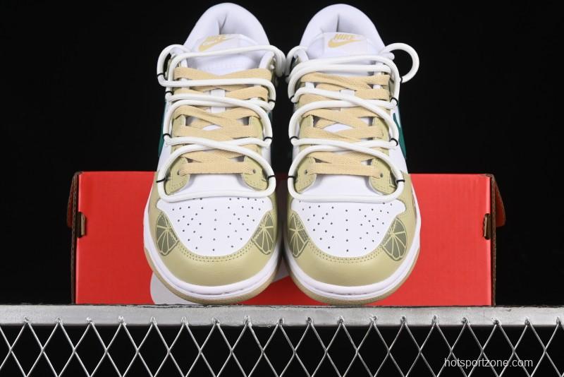 Nike Dunk Low SB Lemon Mojito Casual Skate Shoes - DV0833-100