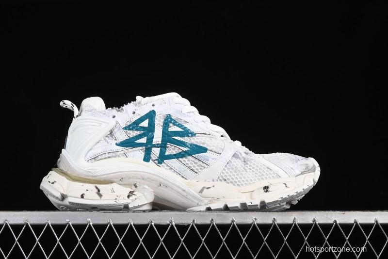 Balenciaga Runner Kith Four Color Retro Casual Shoes - W3RNY0133