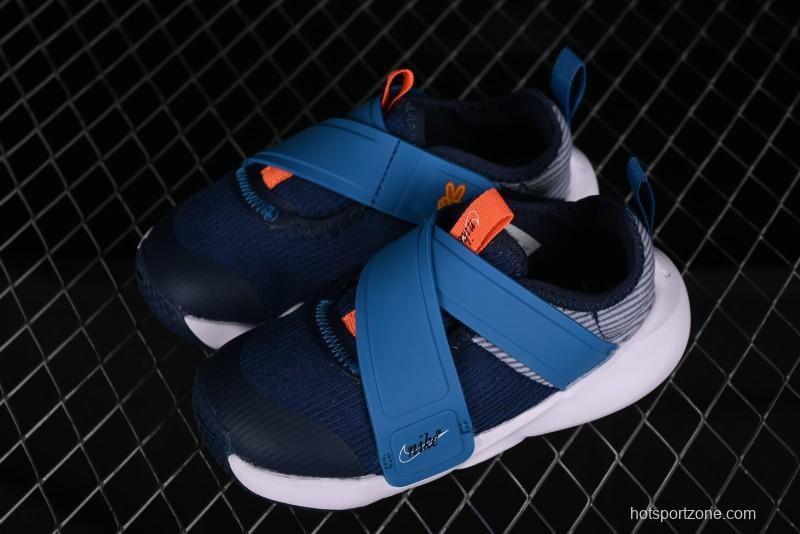 Nike Flex Advance Hook and Loop Breathable Soft Lightweight Kids Shoes - DC5562-400