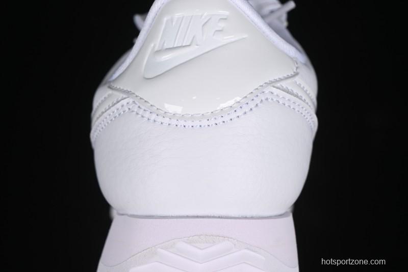 Nike Classic Cortez Leather Retro Running Shoes - FB6877-100