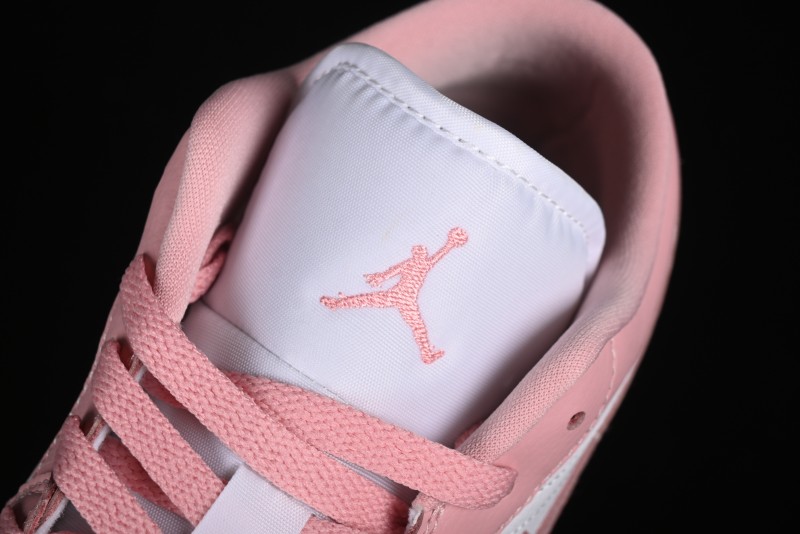 Nike Air Jordan 1 Low AJ1 Pink White Low-Top Casual Sneakers - DC0774-162