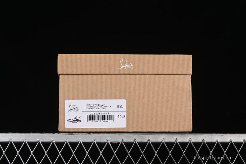 Christian Louboutin Funnyto Flat Comfortable Fashion Low-Top Sneakers - X.D4