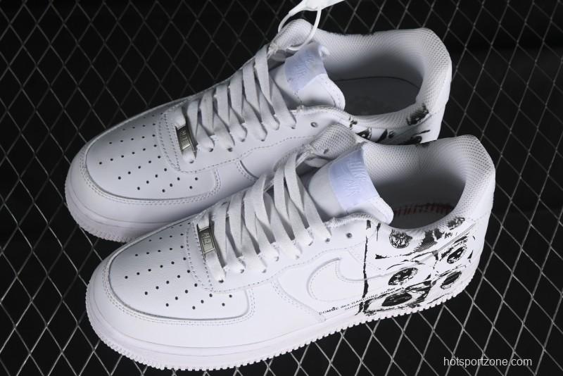 Comme des Garcons Shirt x Supreme x Nike Air Force 1 '07 Low Top Casual Sneakers - 923044-100