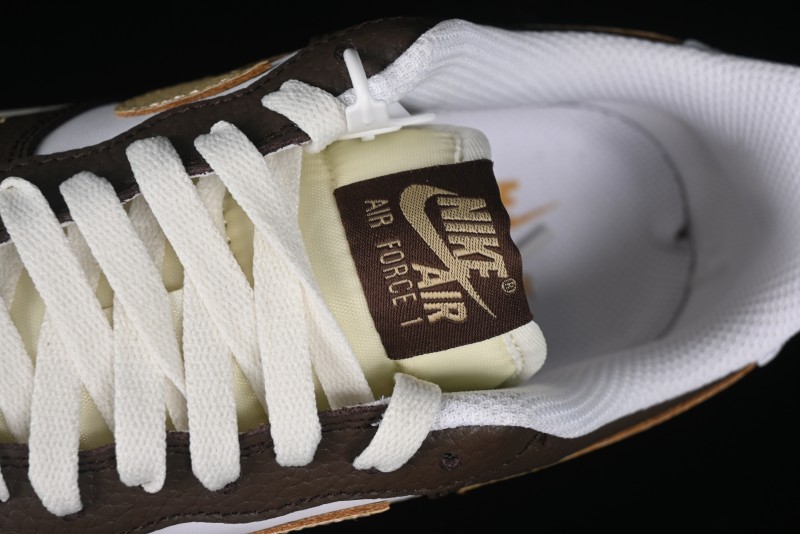 Nike Air Force 1 '07 Low Casual Sneakers with Full-Length Air Cushion - HM9656-001
