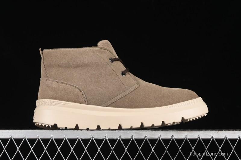 UGG Burleigh Chukka Comfort Flat Lace-Up Round Toe Casual Boots - 1151773