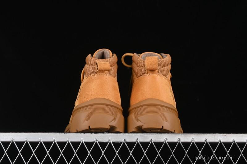 Timberland Outdoor Mid-Top Casual Yellow Boots - TB10088YELLOW