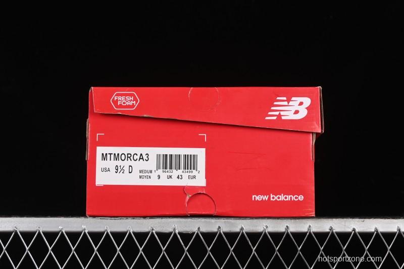 New Balance Fresh Foam X More V3TDS Low-Top Running Shoes with Durable Slip-Resistant Outsole - MTMORCA3