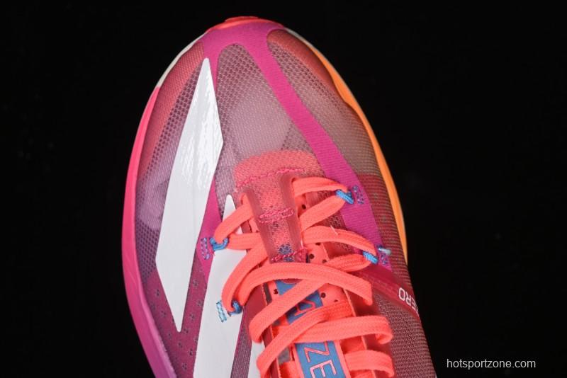 Adidas Adizero Adios Running Shoes with Breathable Low-Top Design - GW7258
