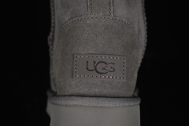 UGG Classic Ultra Mini II Short Boots with Genuine Wool Lining - 1016222