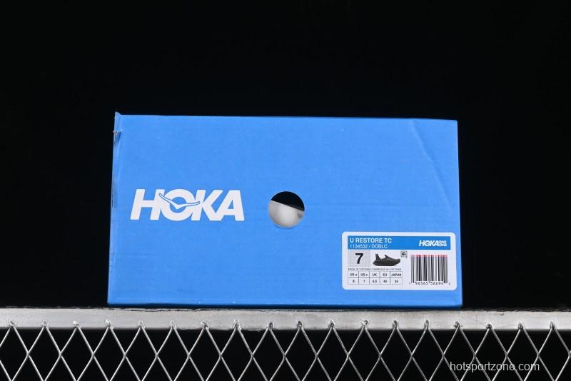 HOKA ONE ONE Restore Tc Classic Versatile Comfortable Cushioned Anti-Slip Low-Top Running Shoes - 1134532 DOBLC