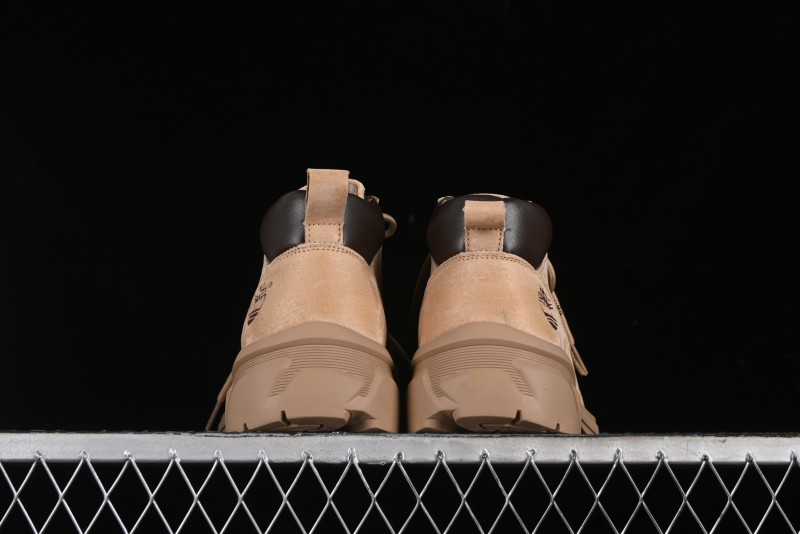 Timberland Outdoor Mid-Top Casual Martin Boots with Premium Suede Leather and Anti-Odor Insole - TB10059SAND