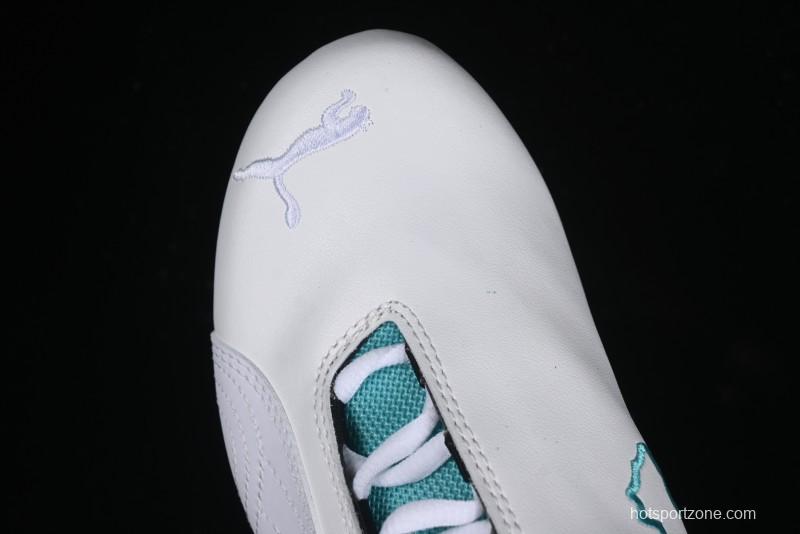 Puma Sparco Future Round Toe Lace-Up Leather Fabric Low-Top Lifestyle Casual Shoes - 307891-01