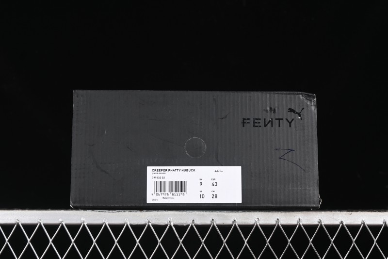 Fenty x Puma Creeper Phatty Low-Top Casual Sneakers Comfortable Durable Breathable - 399332-02