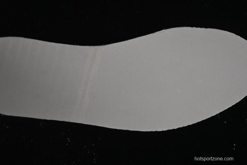 Nike Travis Scott x Fragment Design x Air Jordan 1 Low OG SP AJ1 Bape Collaboration - Crocodile Leather Black White Blue Low Top Casual Sneakers - XZ2828-001