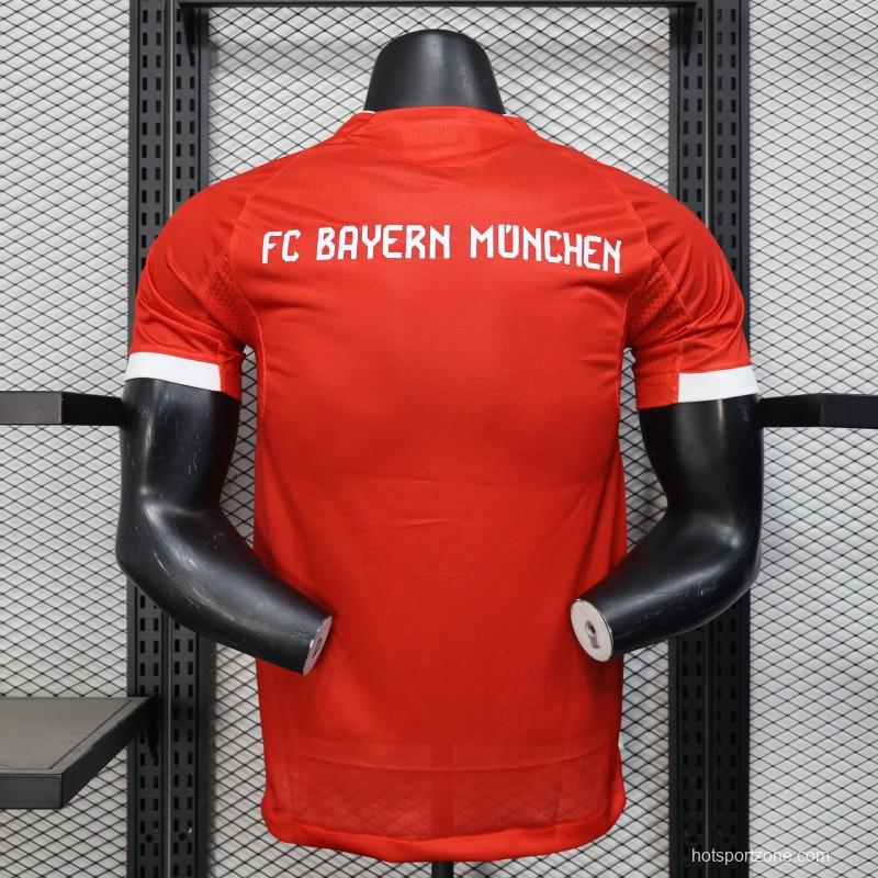 Player Version 25/26 Bayern Munich Home Jersey