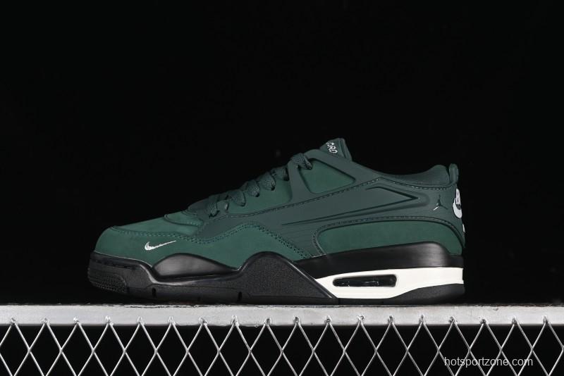 Nike Air Jordan 4 Retro Remastered Low-Top Basketball Shoes - HF4334-300